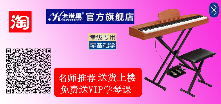 卡诺里88键重锤Kn999便携式初学者家用幼师专用专业考级电子钢琴